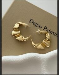 Gold Renk Zara Küpe