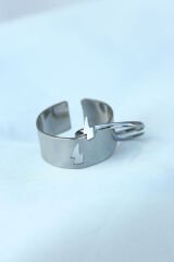 Ayarlamalı Şimşek Model Çift Yüzüğü