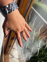 XUPİNG Zirkon Detaylı Yüzük