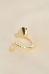 Ayarlamalı Altın Renk Yılan Yüzük