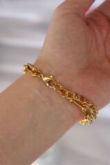 316L Çelik Gold Renk Bileklik